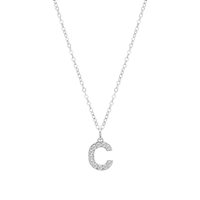 Collana Chi Mi Ama Gioielli Donna Lettere d'amore in Argento 130115C - 130115C